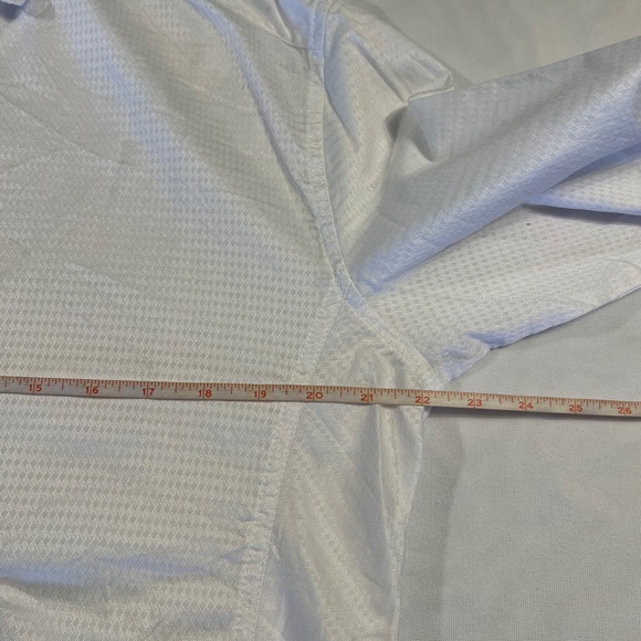 NEW L Buckle J.B. Holt Men's White Long Sleeve Shirt Athletic Fit Large Lightwei - Picture 3 of 10